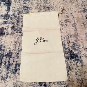 J Crew sandals dust bag